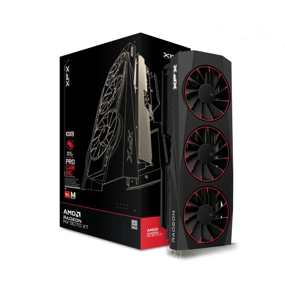 XFX Quicksilver AMD Radeon RX 9070XT Magnetic Air Edition 16GB