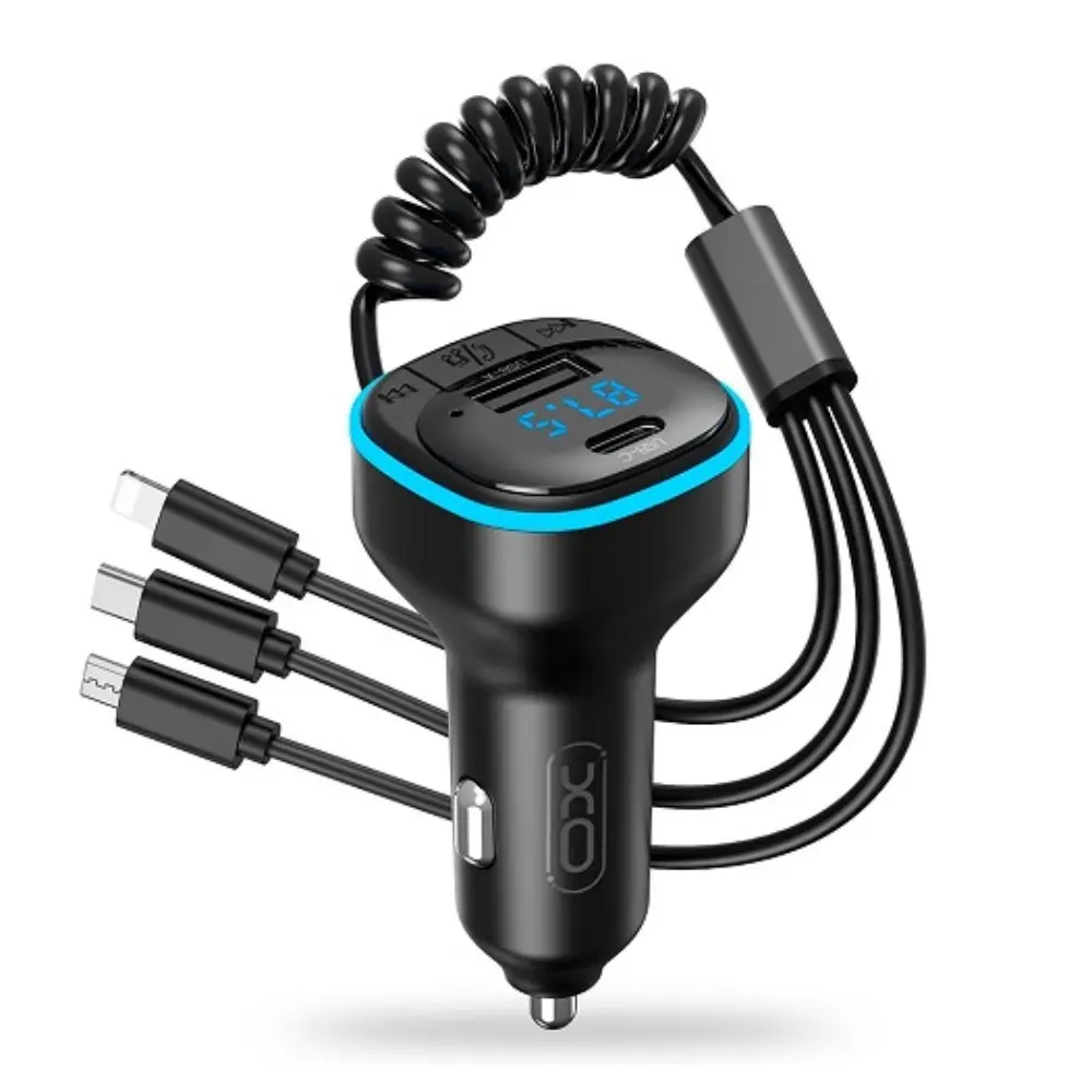 XO BCC07 FM Modulator + USB Data kabl 3u1