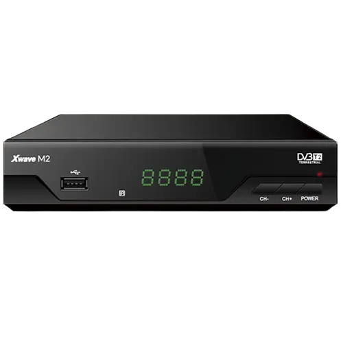 XWAVE Set Top Box M2 DVB-T2