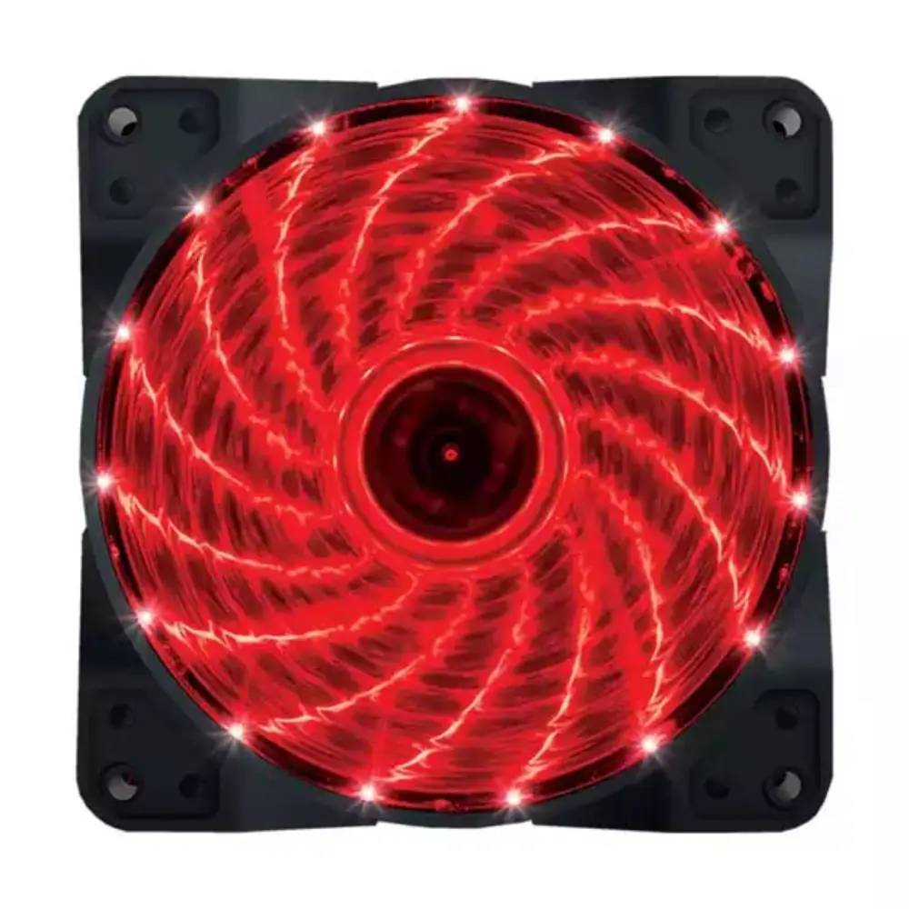 ZEUS 120x120 Red LED Ventilator