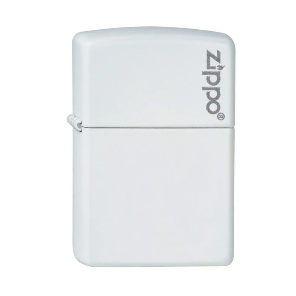ZIPPO White Matte Logo Upaljač