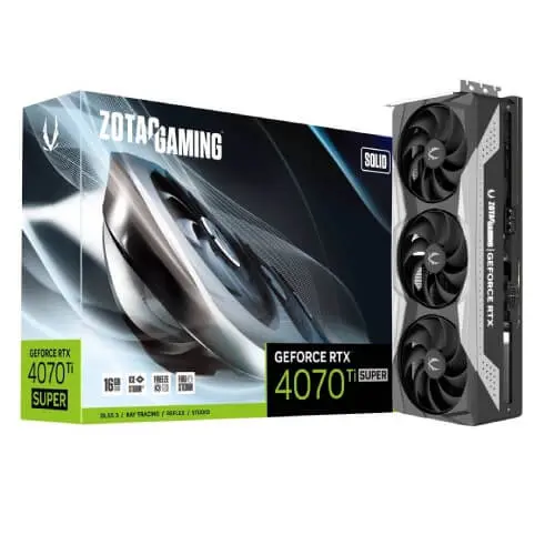 ZOTAC GAMING GeForce RTX 4070 Ti SUPER SOLID 16GB GDDR6X 256bit ZT-D40730R-10P Grafička karta