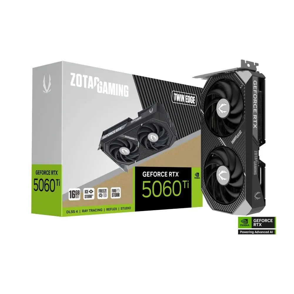 ZOTAC GAMING GeForce RTX 5060 Ti Twin Edge 16GB