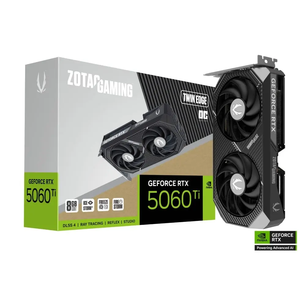 ZOTAC GAMING GeForce RTX 5060 Ti Twin Edge OC 8GB