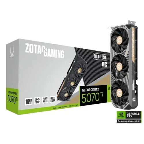 ZOTAC GAMING GeForce RTX 5070 Ti SOLID SFF OC