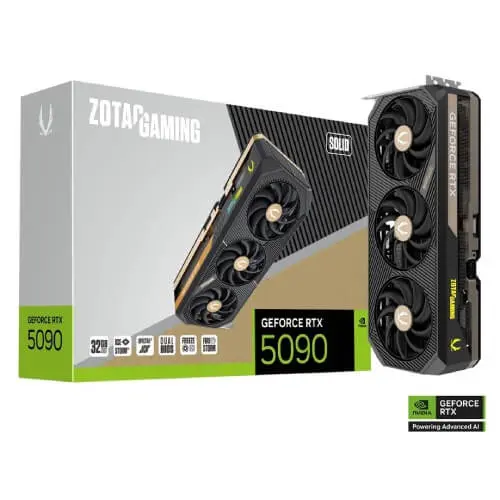 ZOTAC GAMING GeForce RTX 5090 SOLID 32GB