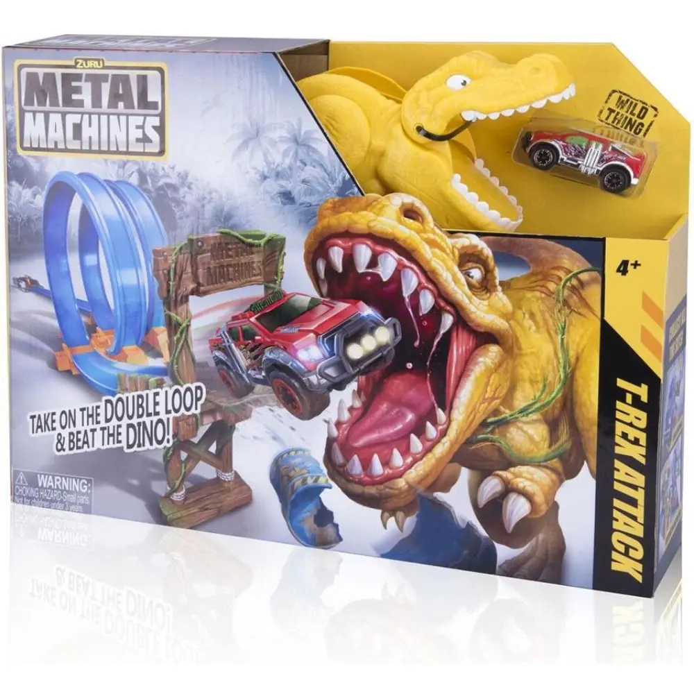 ZURU Metal Machines auto staza za igru Dino T-Rex