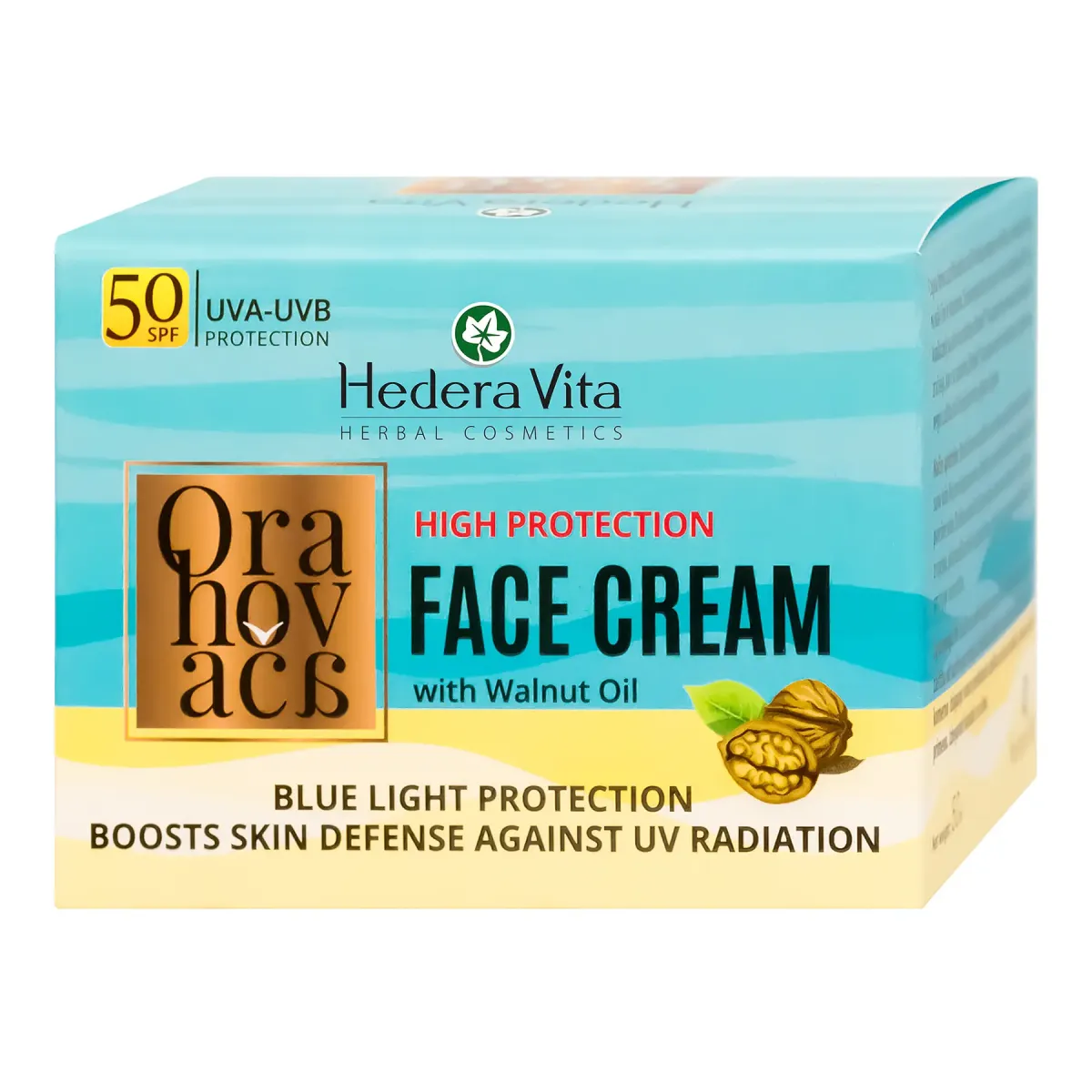 Krema za lice SPF50 – Orahovača, 50ml