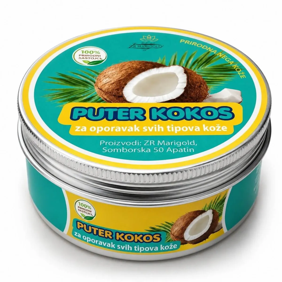 Puter kokosa za negu kože 150 ml – Marigol