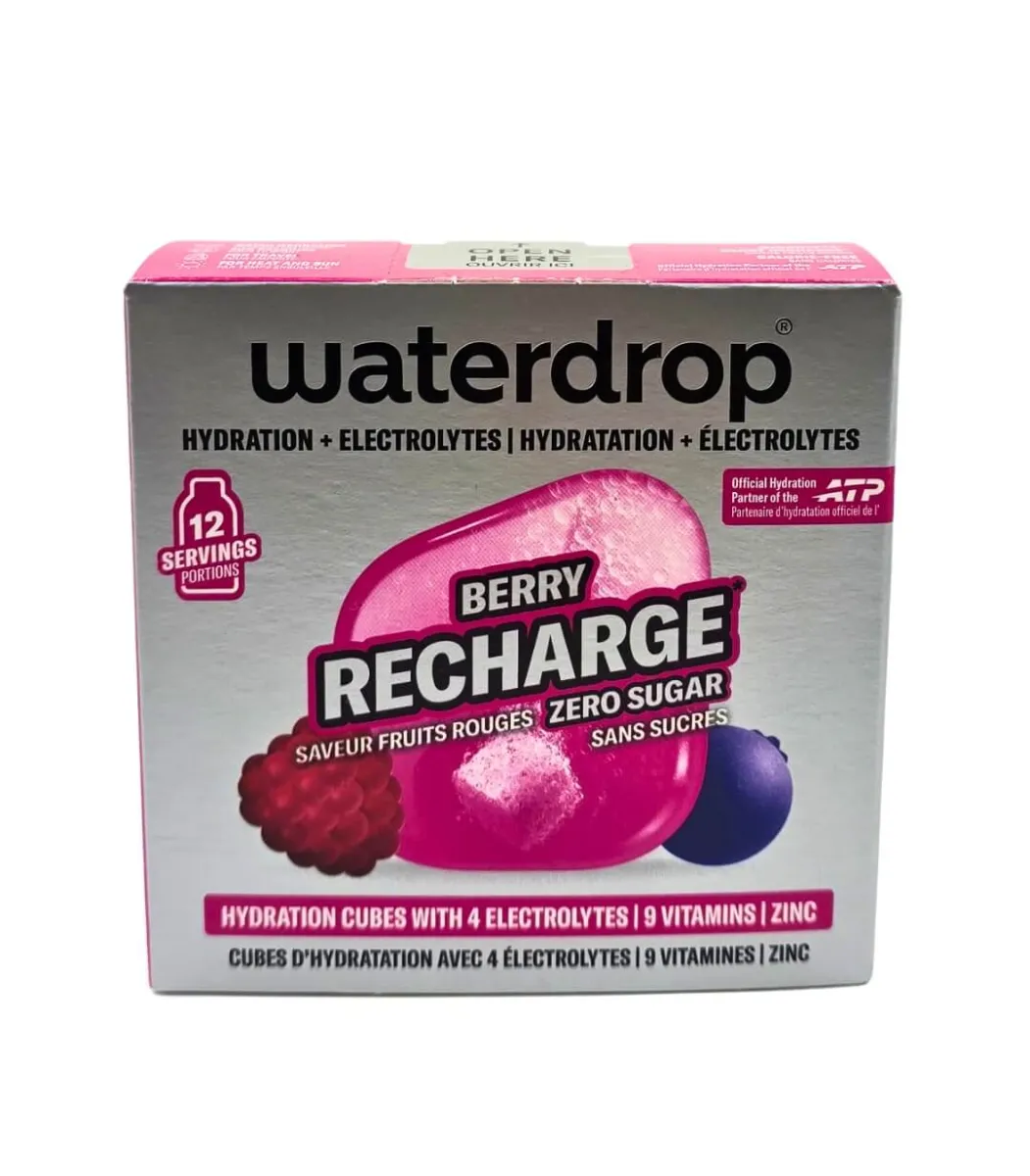 Waterdrop Microlyte Berry Recharge – 12 kockica za hidrataciju