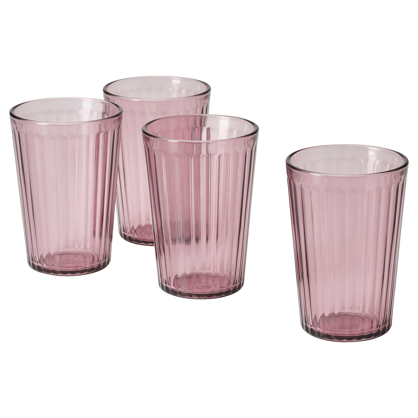BROKROCKA Čaša, sivo-roze, 31 cl