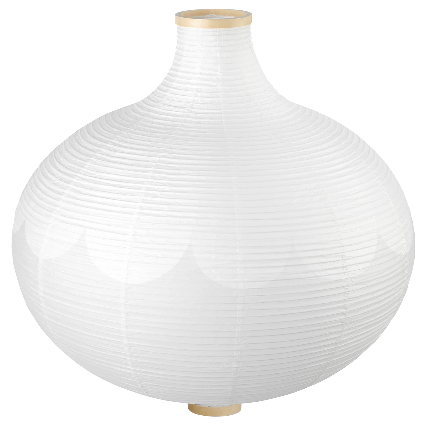 RISBYN Abažur visilice, oblik luka/bela, 57 cm