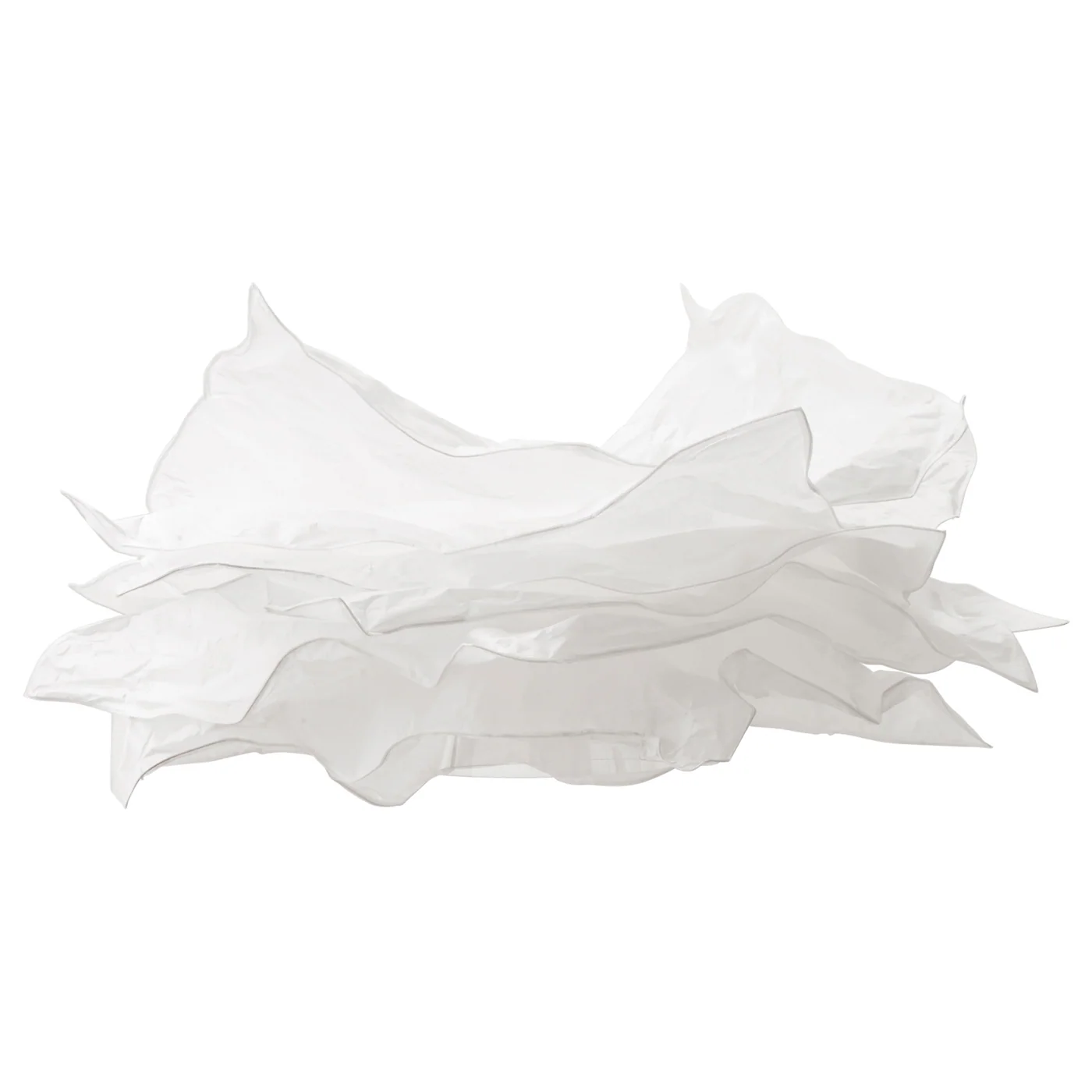 KRUSNING Abažur visilice, bela, 85 cm