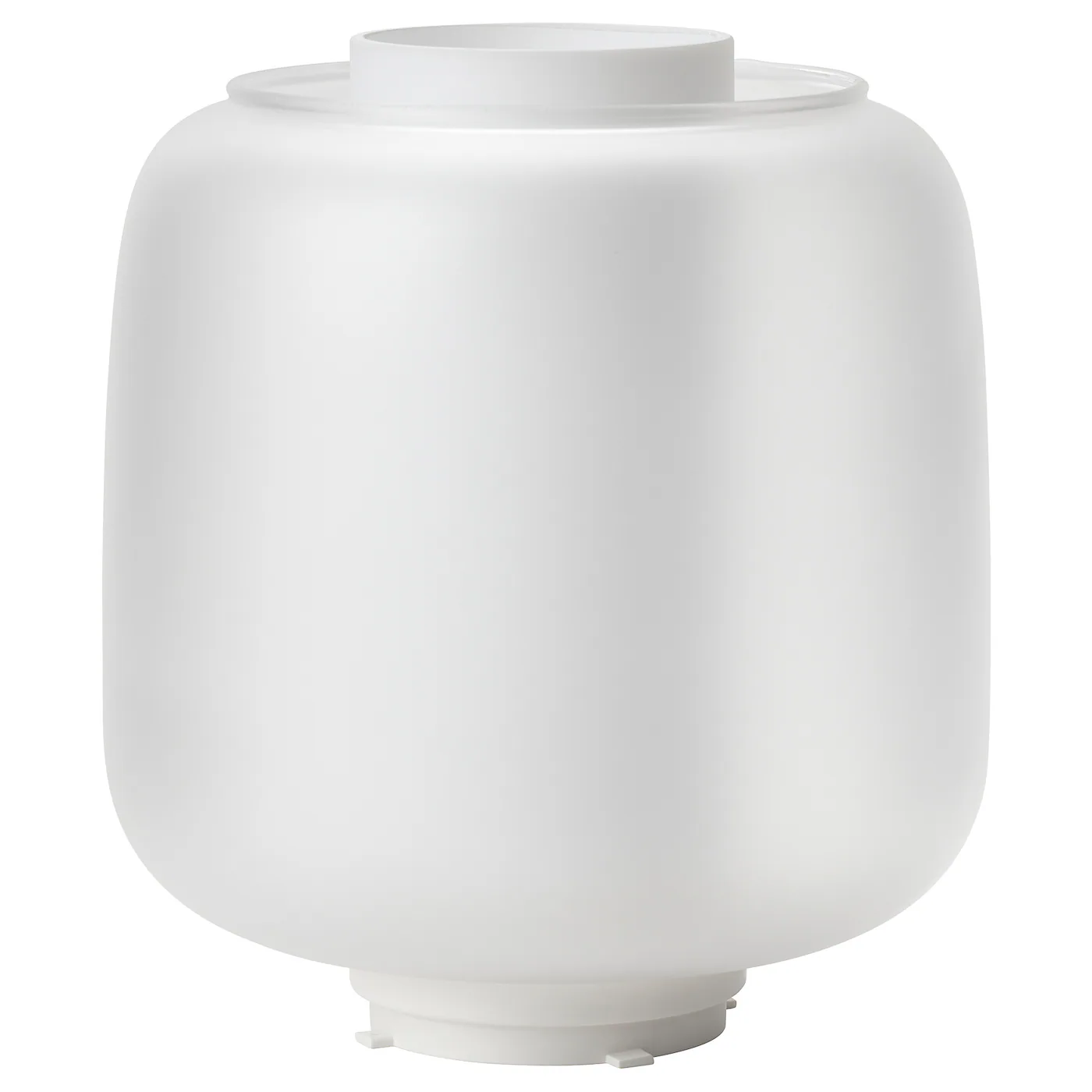 SYMFONISK Abažur za osnovu lampe zvučnika, staklo/bela