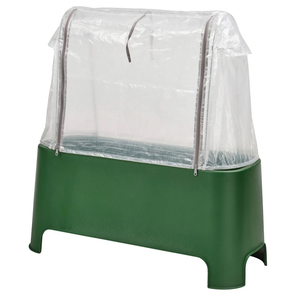 ASPAREN Set biljaka, napolju zelena/providnobela, 89x38x91 cm