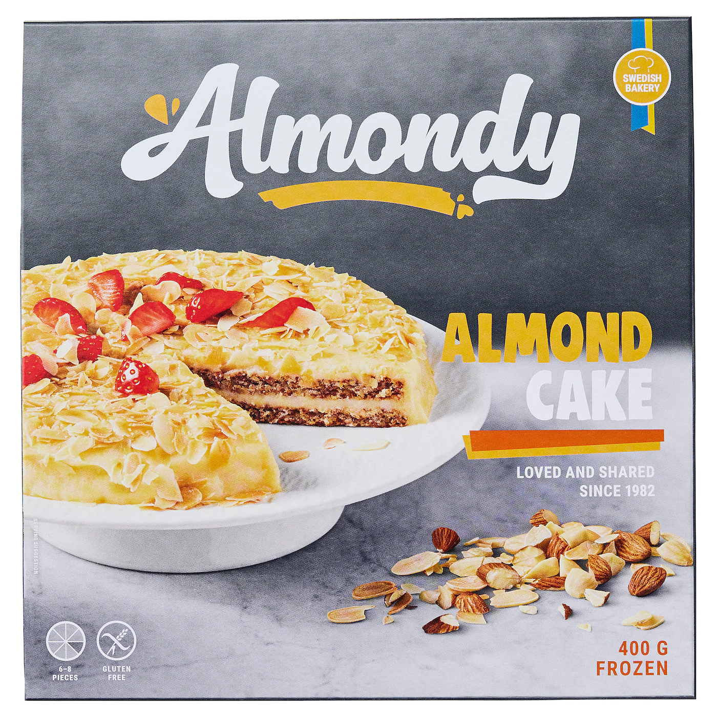 ALMONDY Badem kolač,zamrznut, 400 g