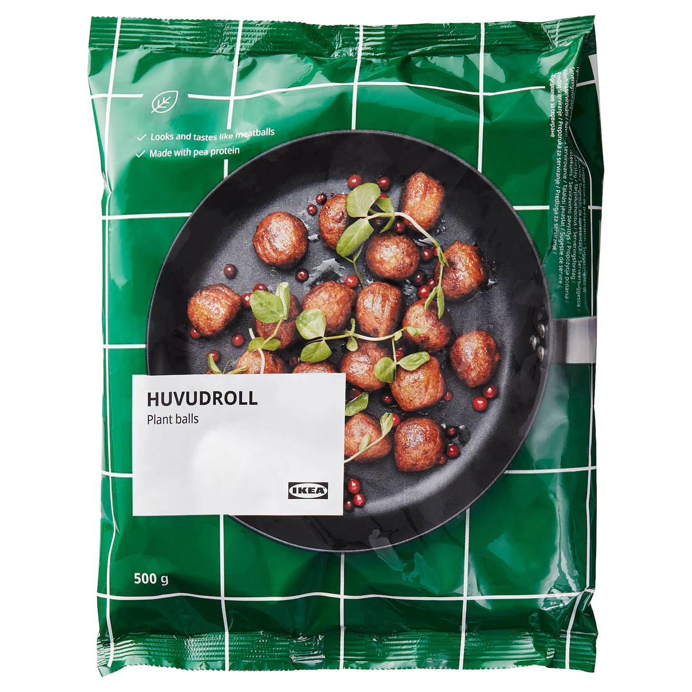 HUVUDROLL Biljne ćufte, smrznuto, 500 g