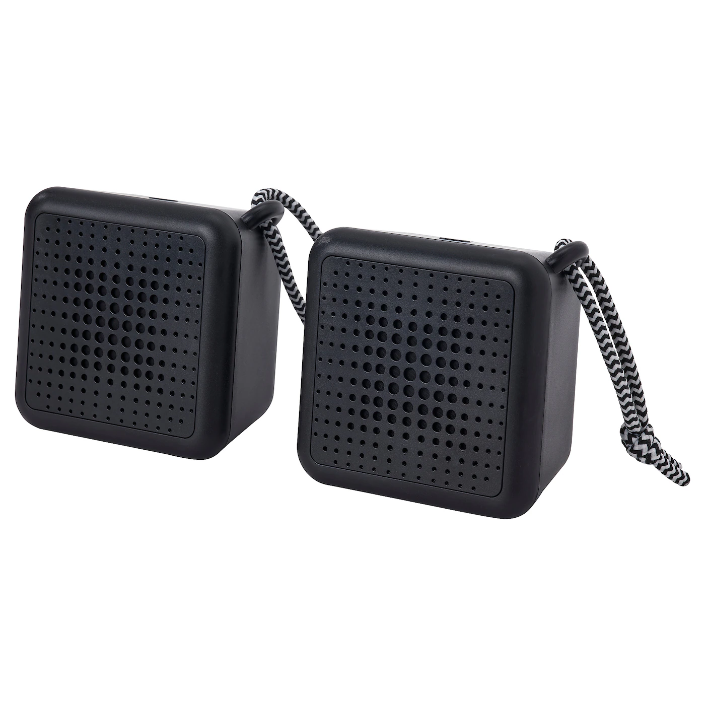 VAPPEBY Bluetooth zvučnici, crna/set 2 kom. vodootporno