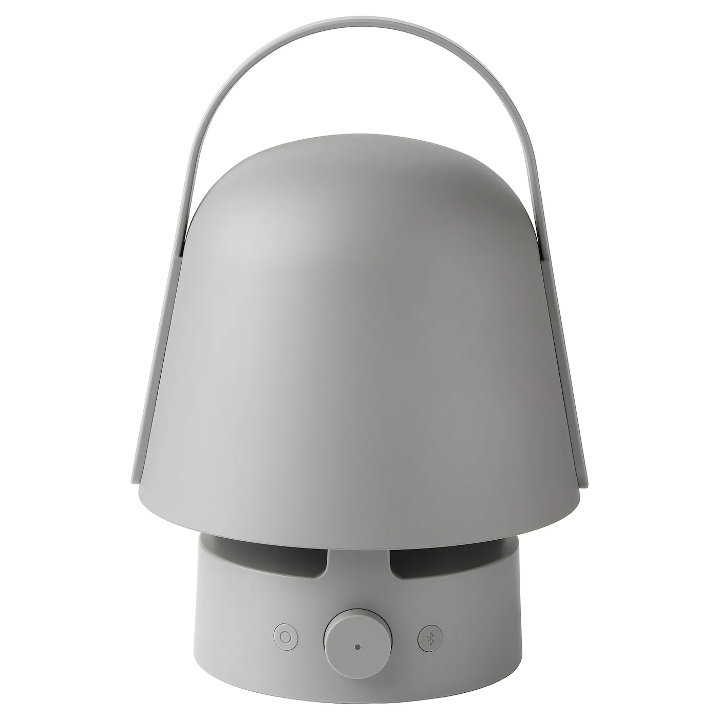 VAPPEBY Bluetooth zvučnik-lampa, napolju/siva