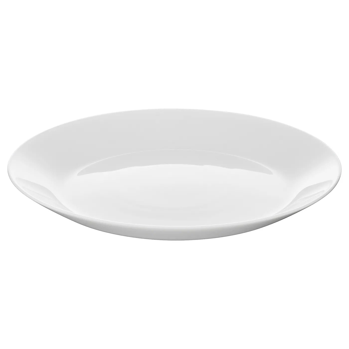 OFTAST Desertni tanjir, bela, 19 cm