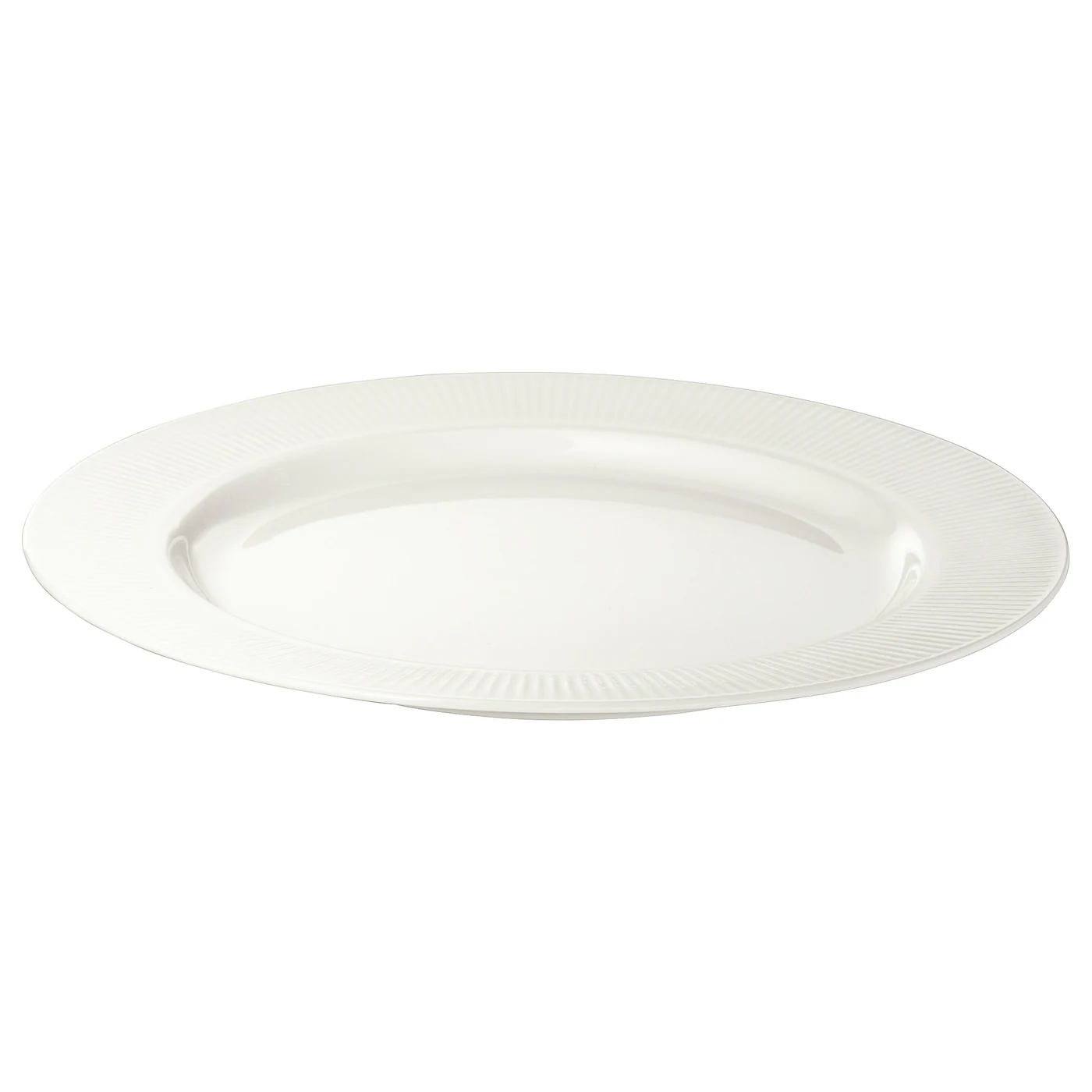 OFANTLIGT Desertni tanjir, bela, 22 cm