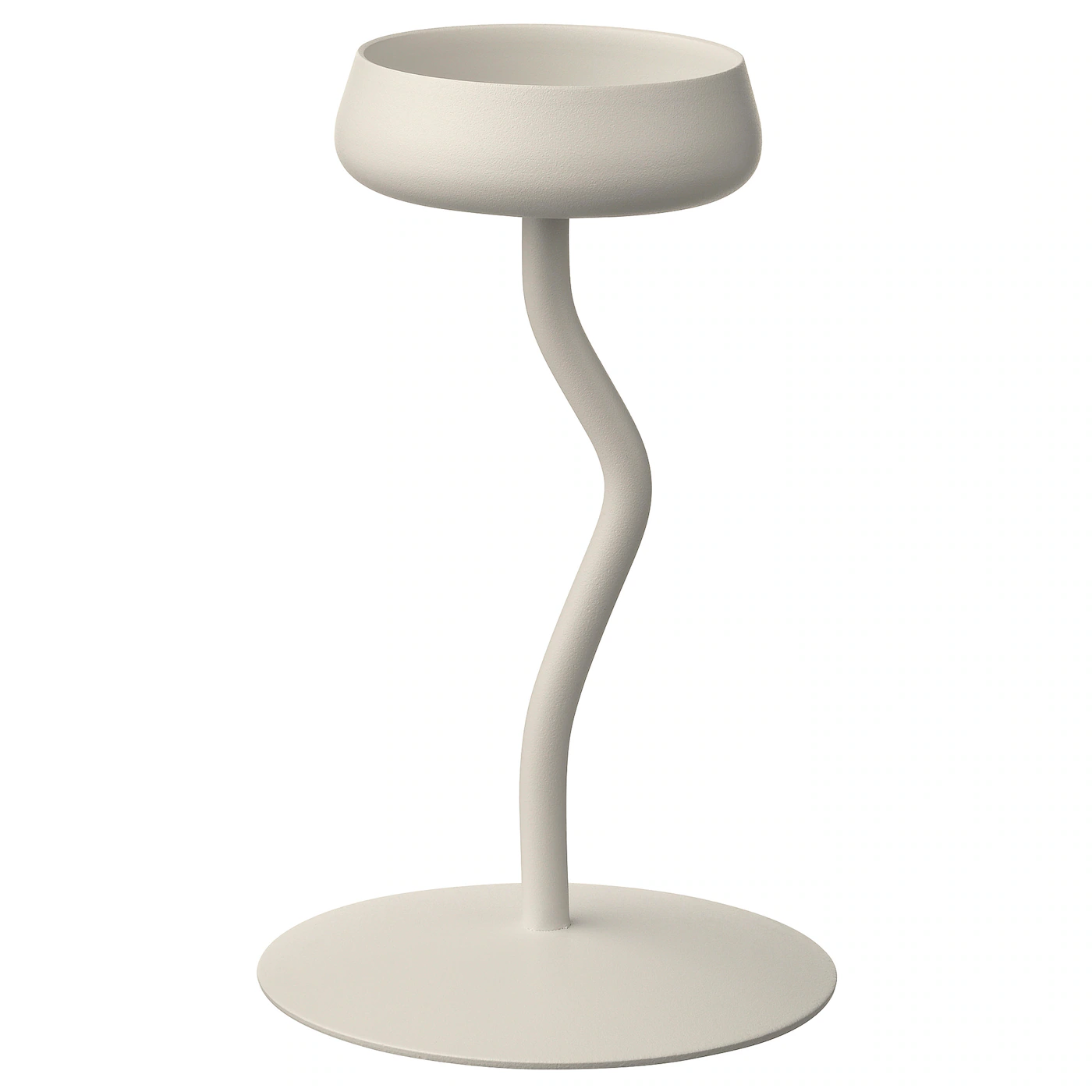 SILVERPÄRON Držač top sveće, bela, 20 cm