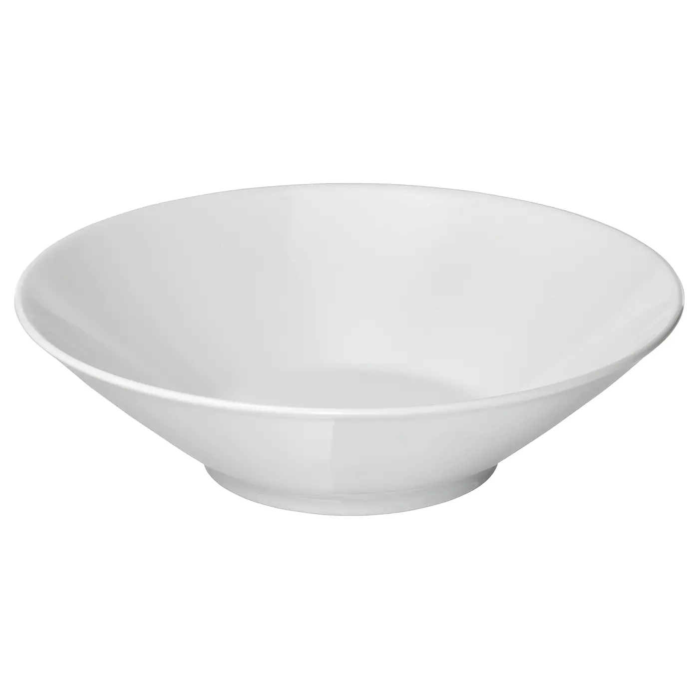 IKEA 365+ Duboki tanjir/činija, zakošene strane bela, 22 cm