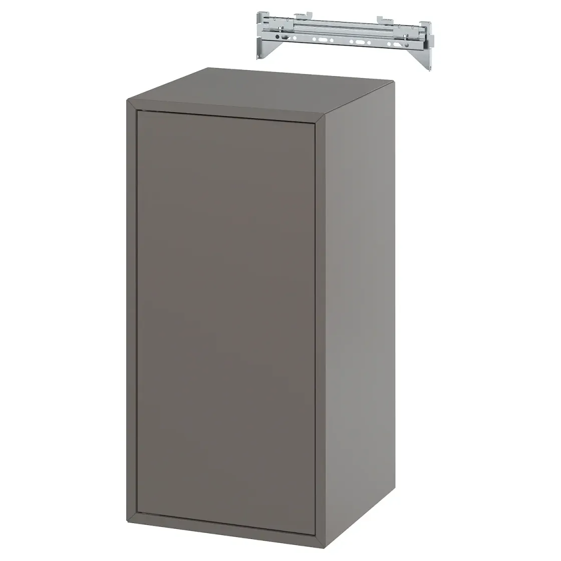 EKET Zidni element s 1 policom/vratima, tamnosiva, 35x35x70 cm