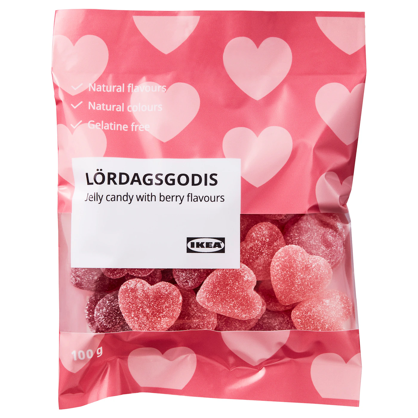 LÖRDAGSGODIS Žele bombone, s ukusom bobica, 100 g