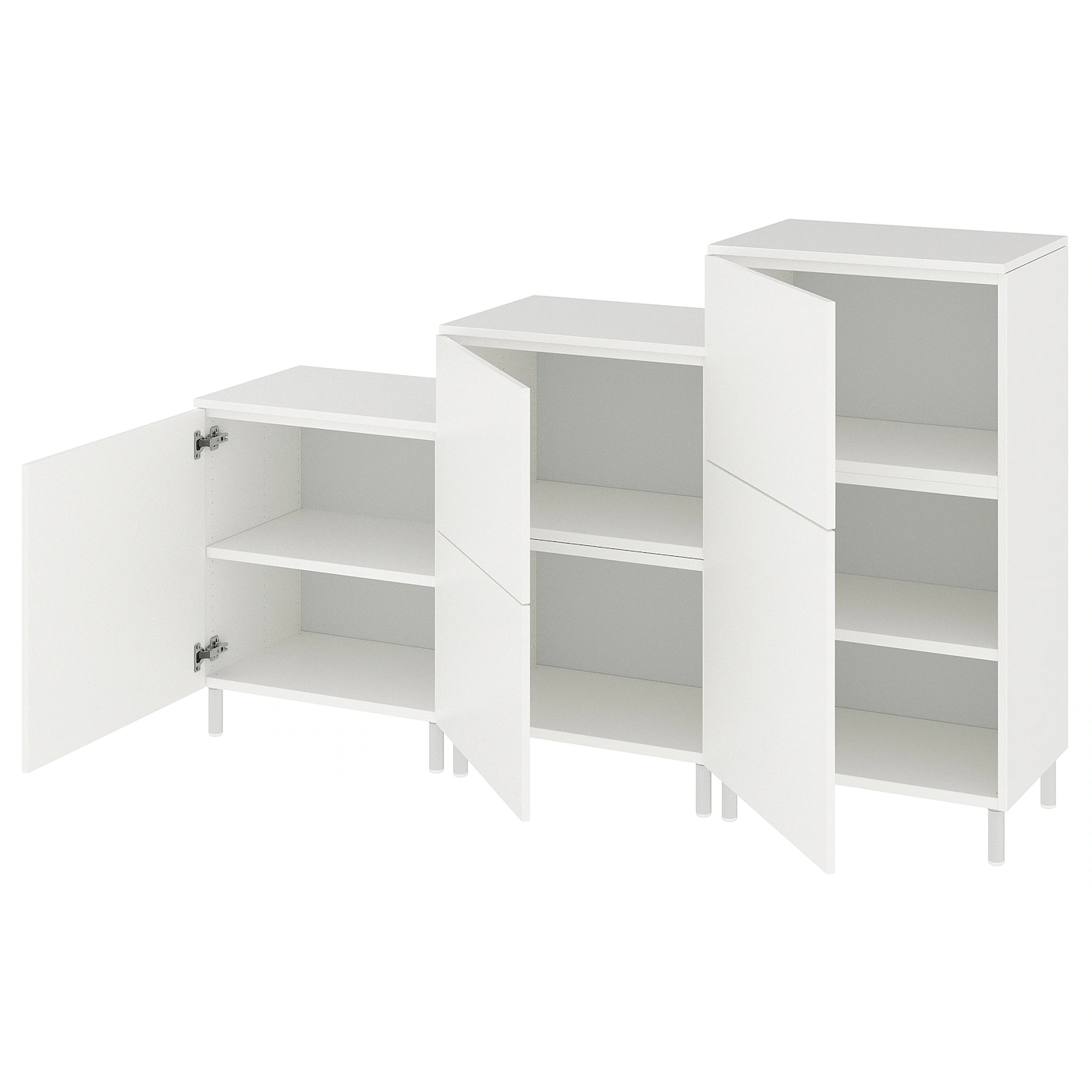 PLATSA Element, bela/Fonnes bela, 180x42x113 cm