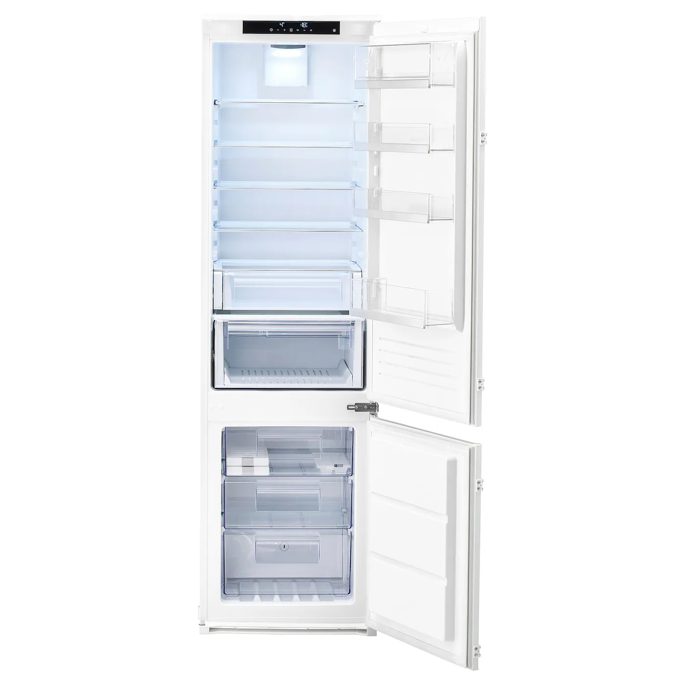 KÖLDGRADER Frižider/zamrzivač, IKEA 750 ugrađeno, 216/62 l