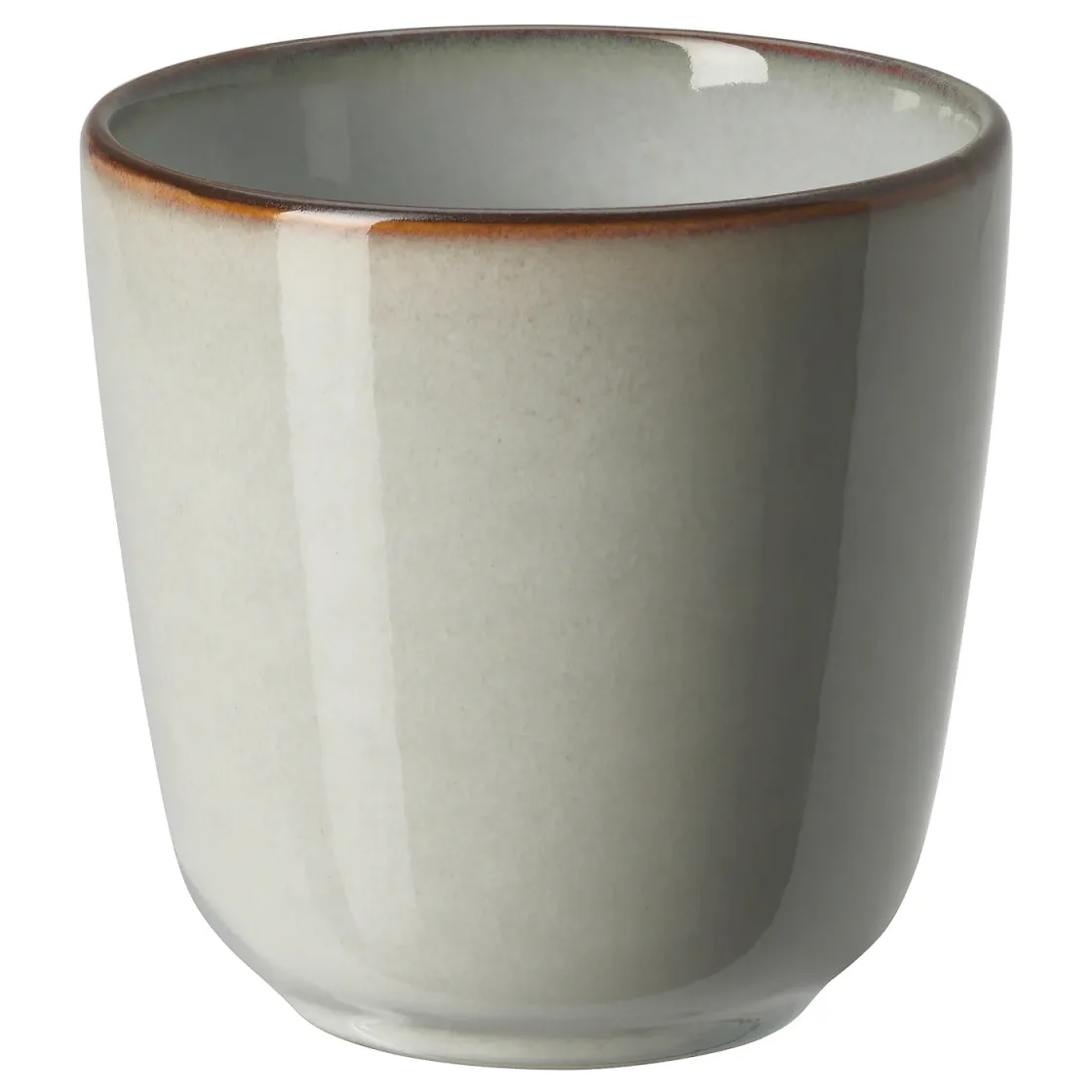 GLADELIG Šolja, siva, 30 cl