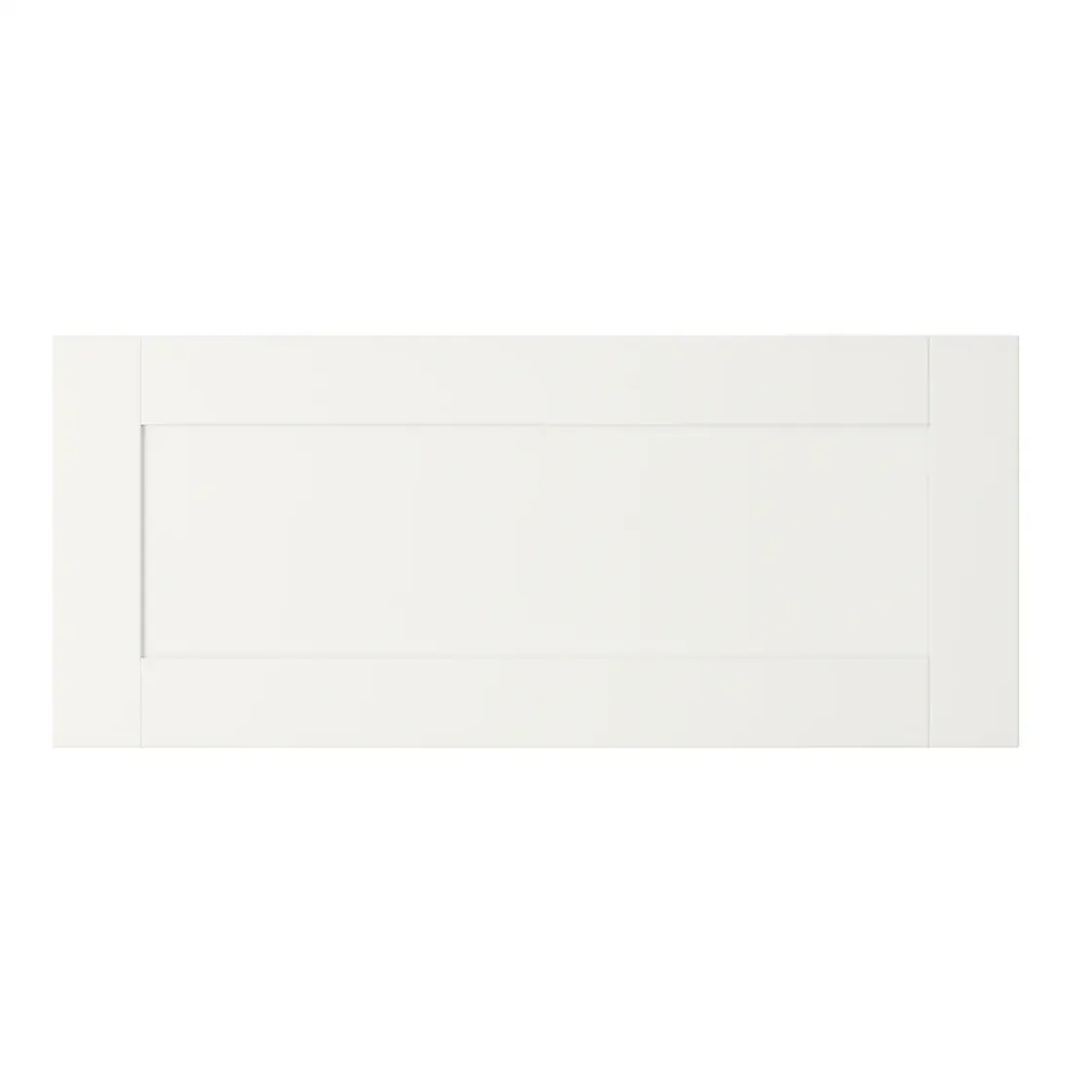 HANVIKEN Front fioke, bela, 60x26 cm
