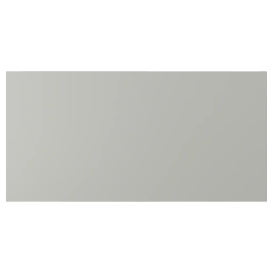 HAVSTORP Front fioke, svetlosiva, 80x40 cm