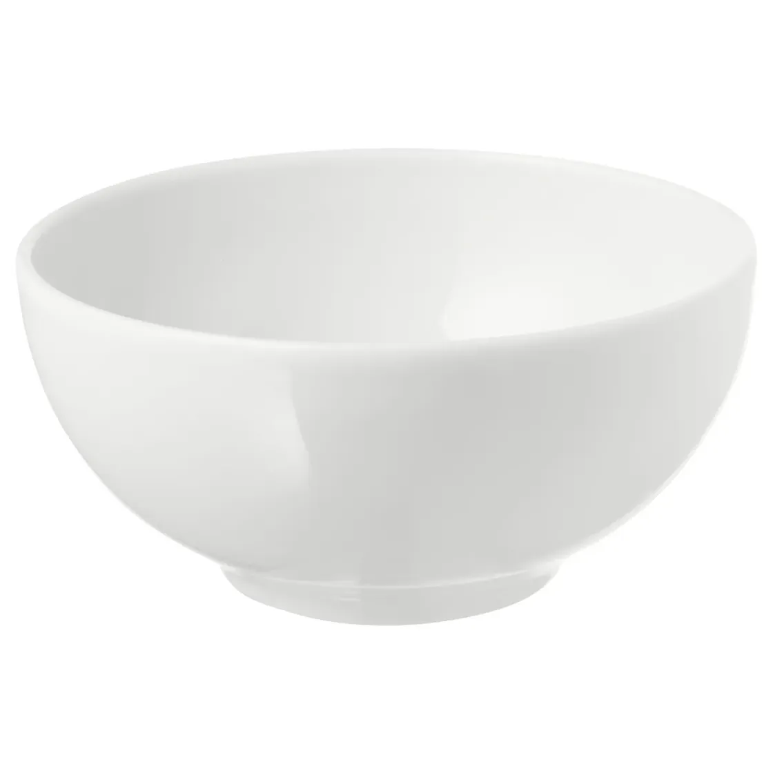 IKEA 365+ Činija, zaobljene strane bela, 13 cm