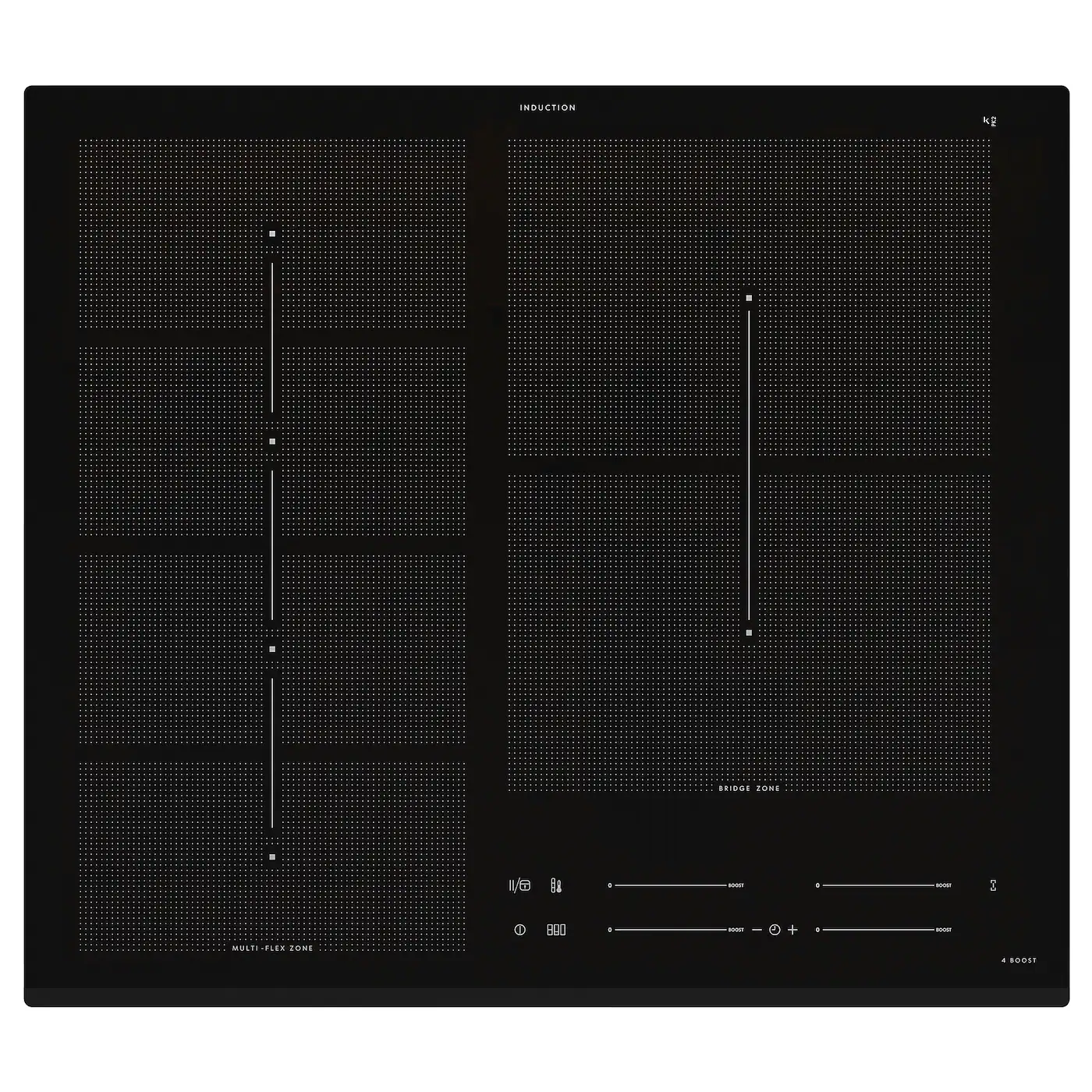 HÖGKLASSIG Indukcijska ploča, IKEA 700 crna, 59 cm
