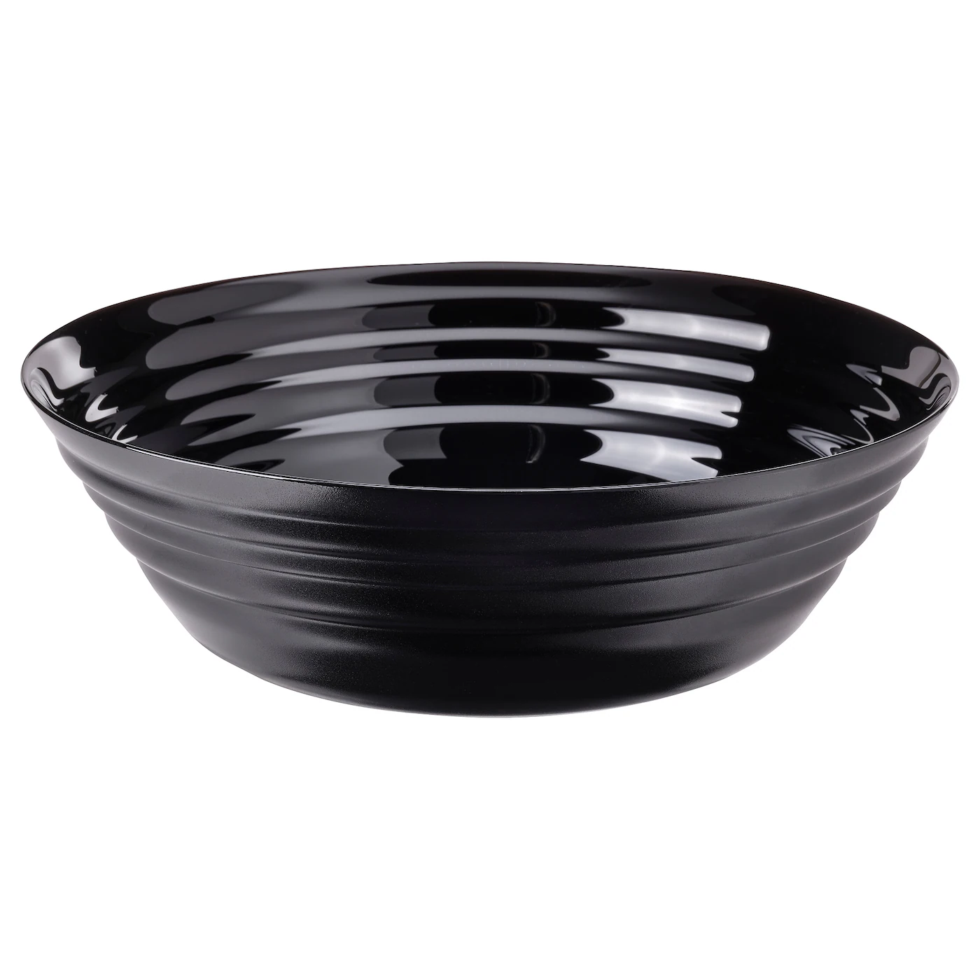 NÄTBARB Činija za posluživanje, crna, 22 cm