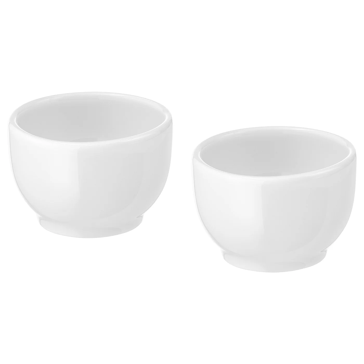 IKEA 365+ Činija/šoljica za jaje, zaobljene strane bela, 5 cm