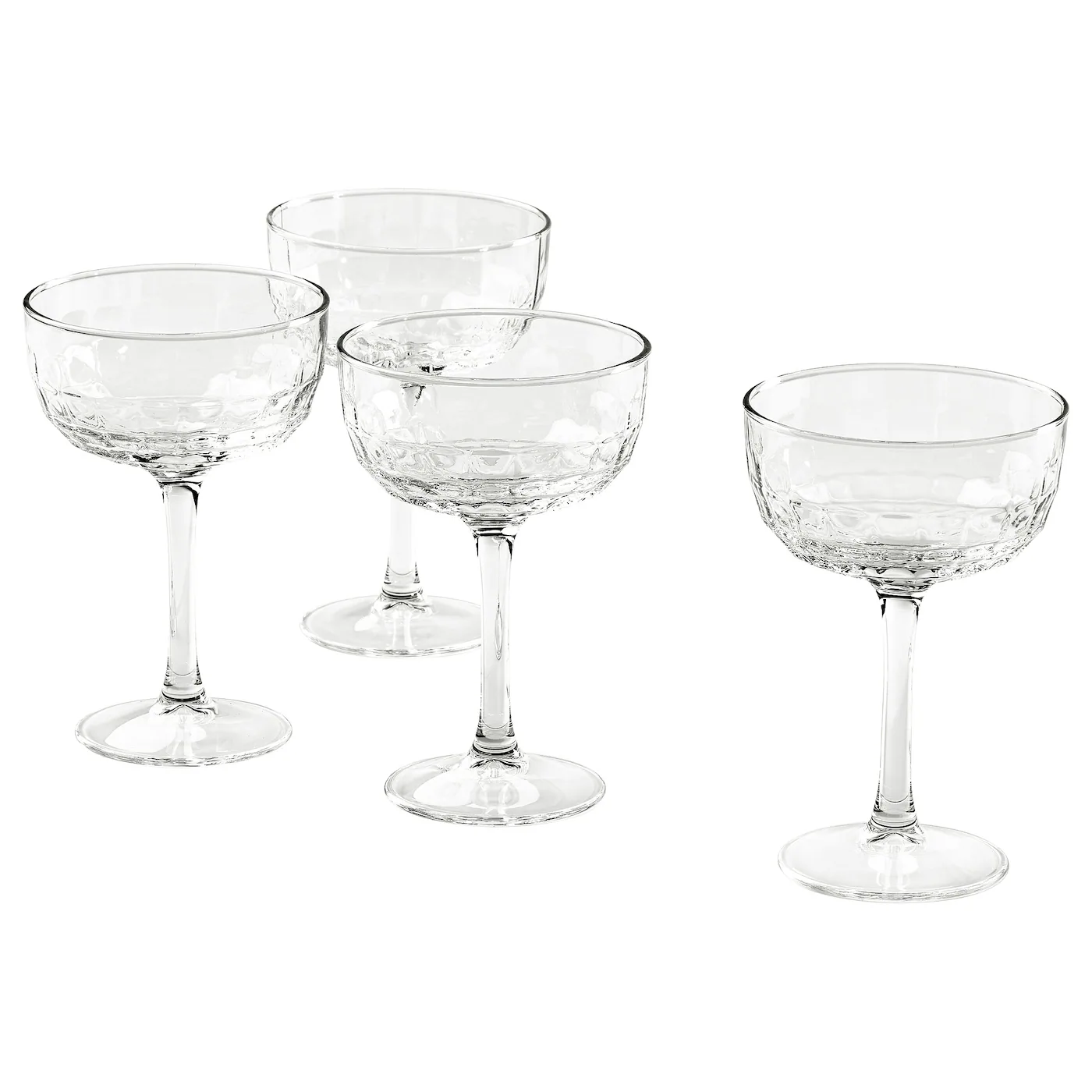 FRÖJDA Šira čaša za šampanjac, bistro staklo, 20 cl