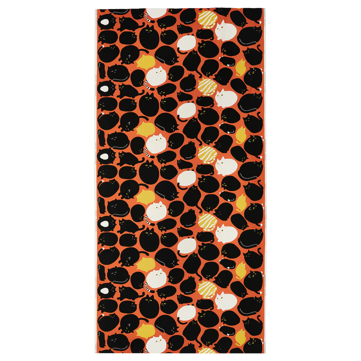 LÄKEMALVA Izrezana tkanina, narandžasta, 150x300 cm