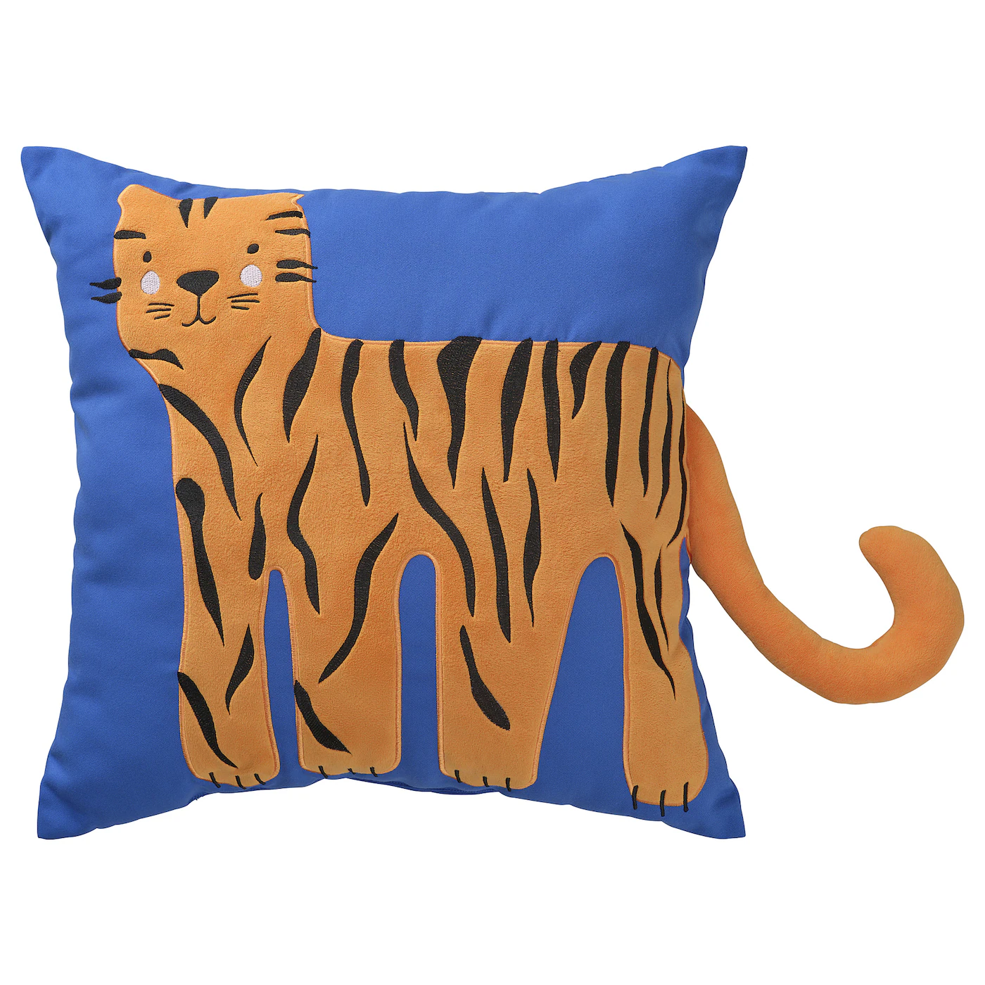 NATTHÄGER Jastučić, plava/tigar, 50x50 cm