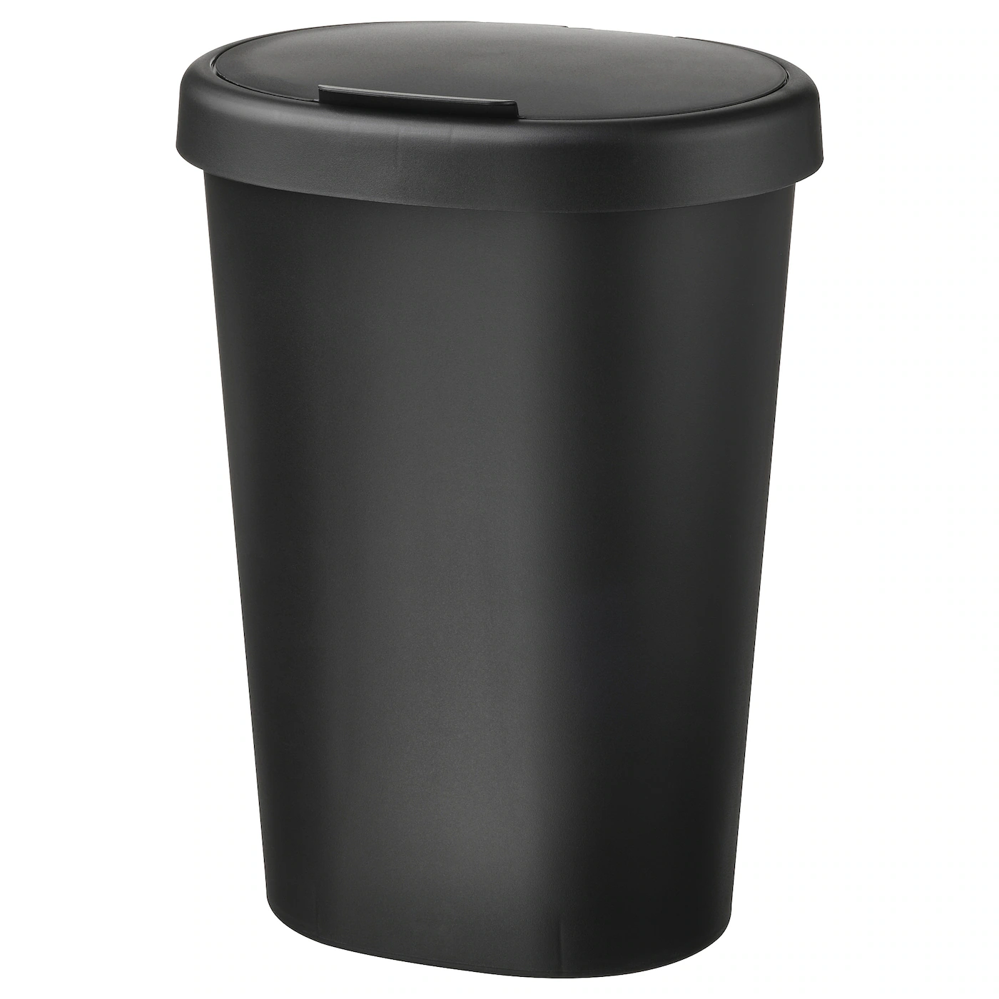 HÖLASS Kanta s poklopcem, crna, 8 l