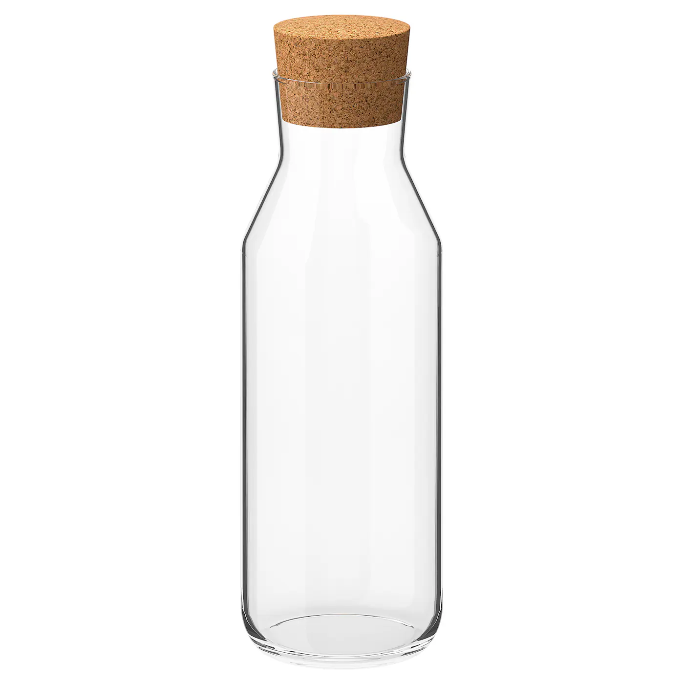 IKEA 365+ Karaf sa zapušačem, bistro staklo/pluta, 1 l