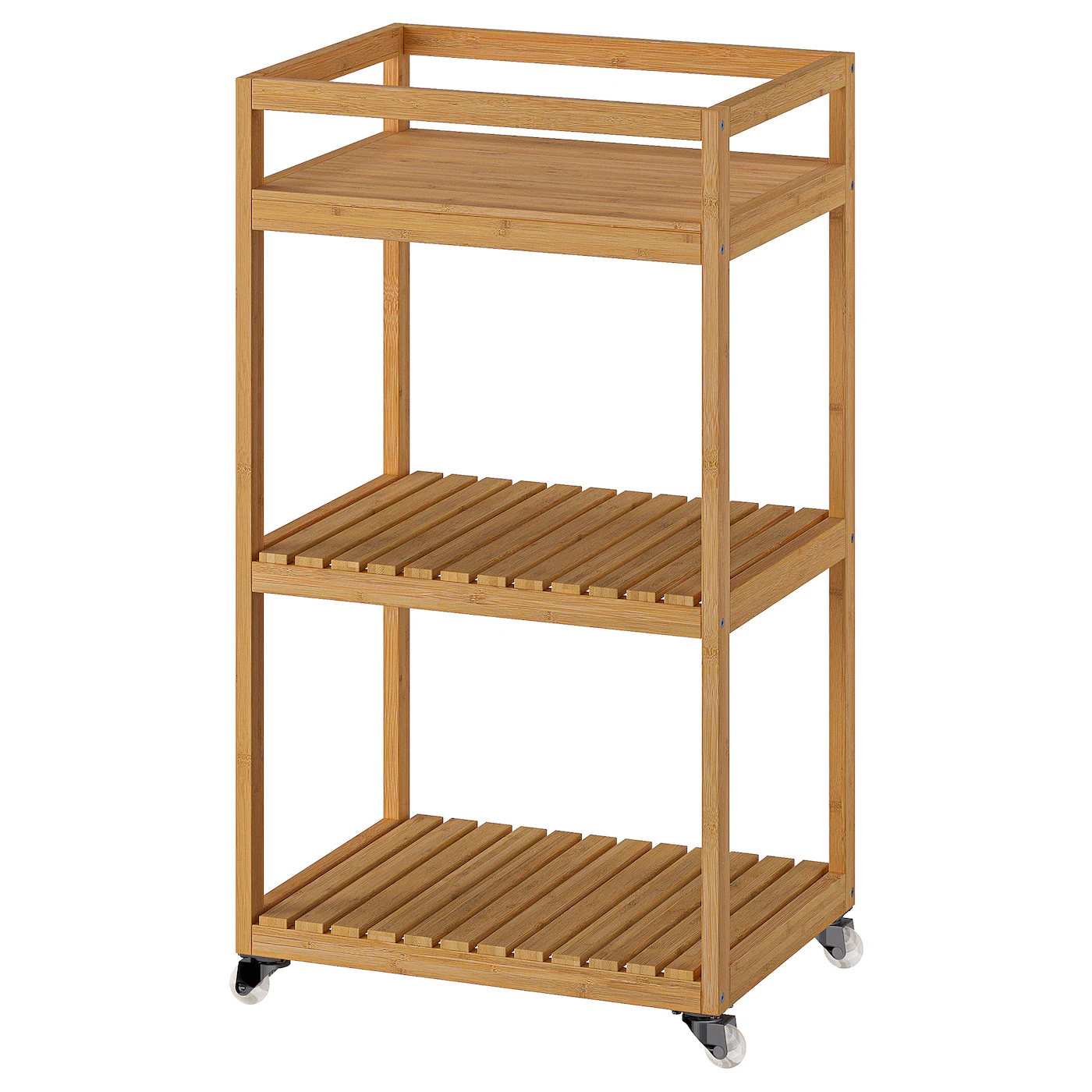RÅGRUND Kolica, bambus, 42x33x76 cm