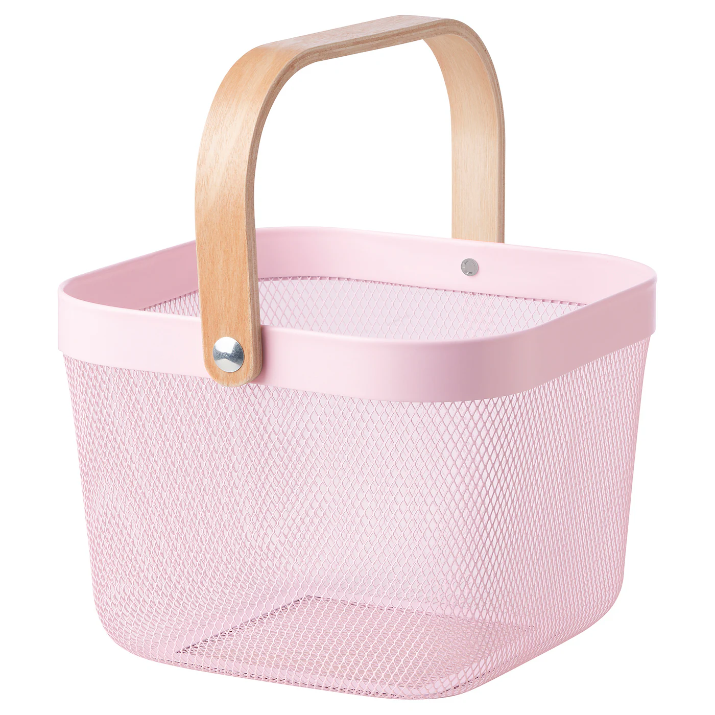 RISATORP Korpa, roze, 25x26x18 cm