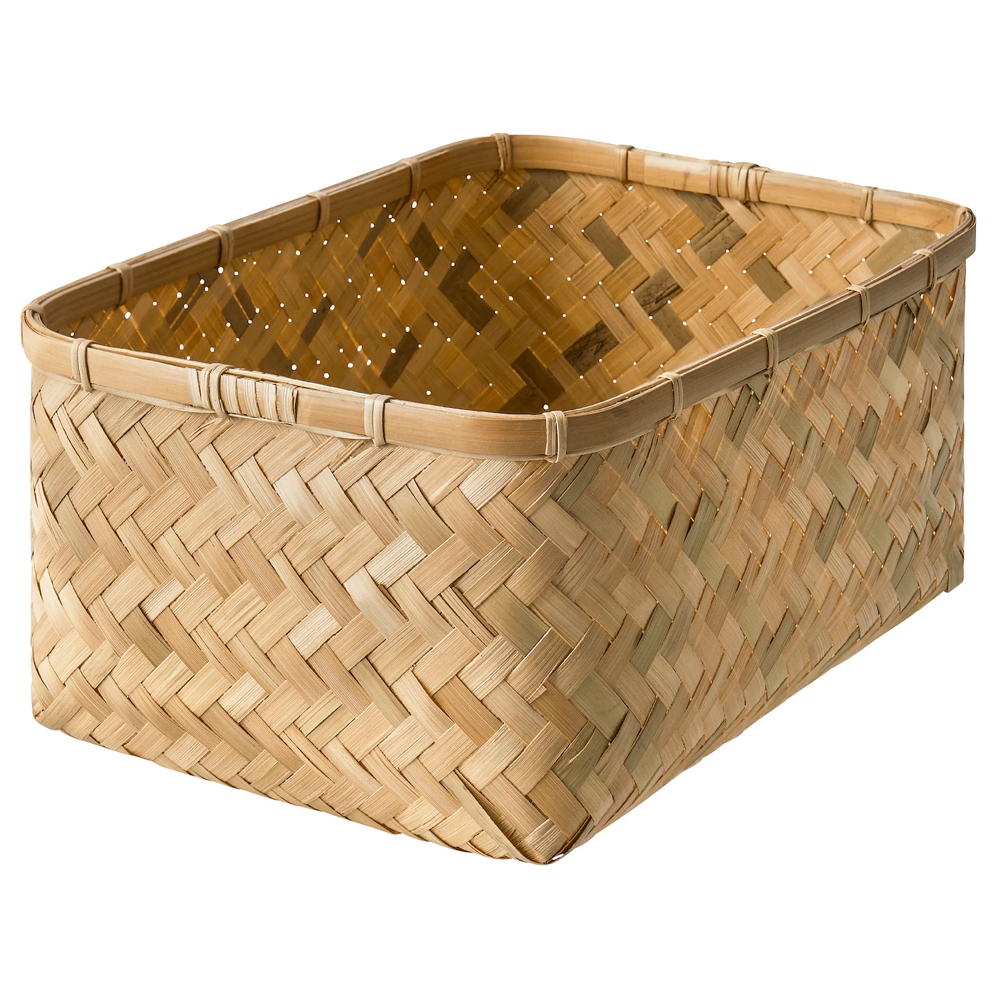 MJÖLKKANNA Korpa, bambus, 25x35x18 cm