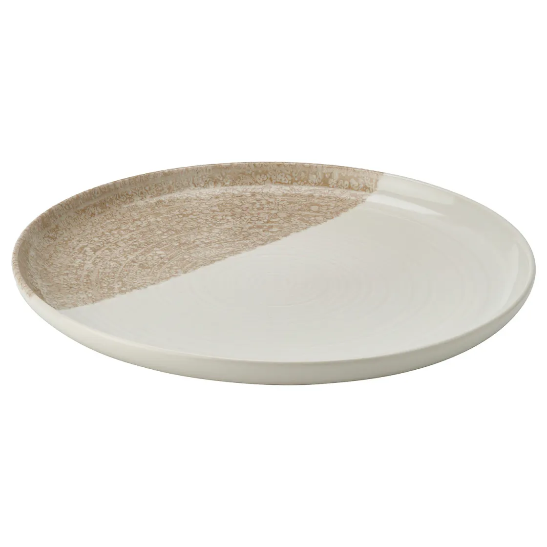 KRUSTISTEL Tanjir, dezenirano/svetlobež, 25 cm