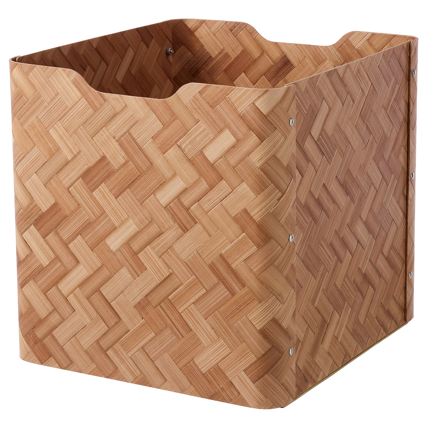 BULLIG Kutija, bambus/smeđa, 32x35x33 cm