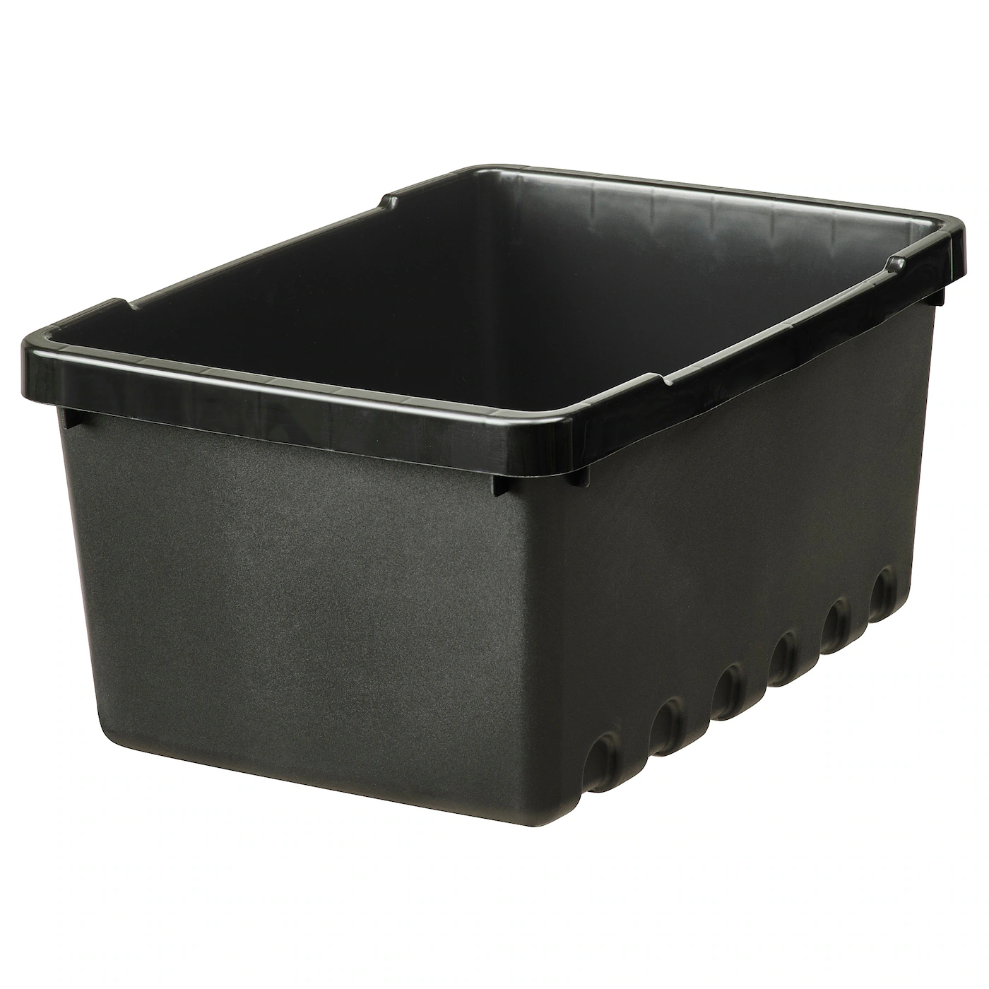 UPPSNOFSAD Kutija za odlaganje, crna, 25x17x12 cm/3.5 l