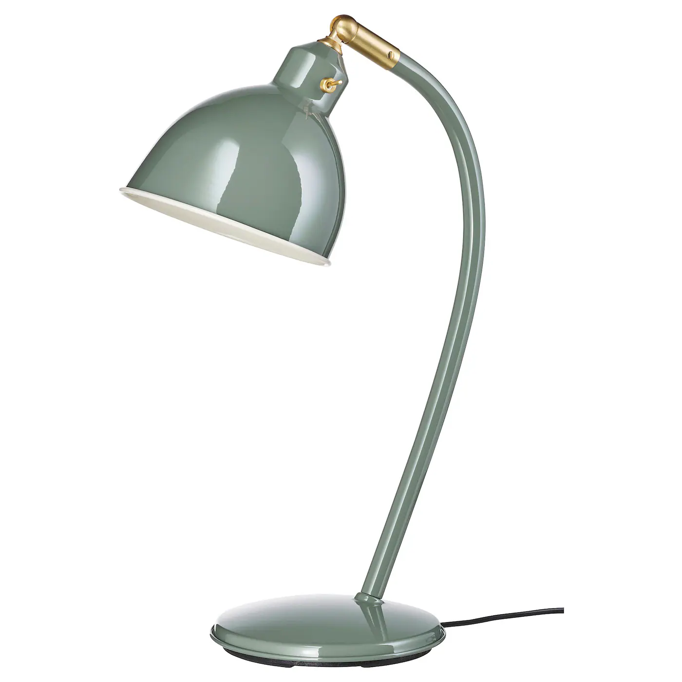 RÖDFLIK Lampa za radni sto, sivozelena